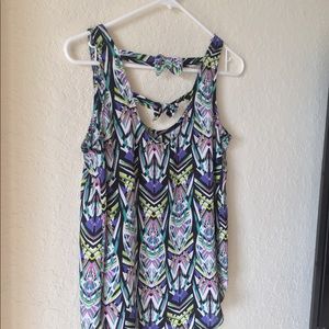 🎀NWOT Dress Tank & Bow tied Back